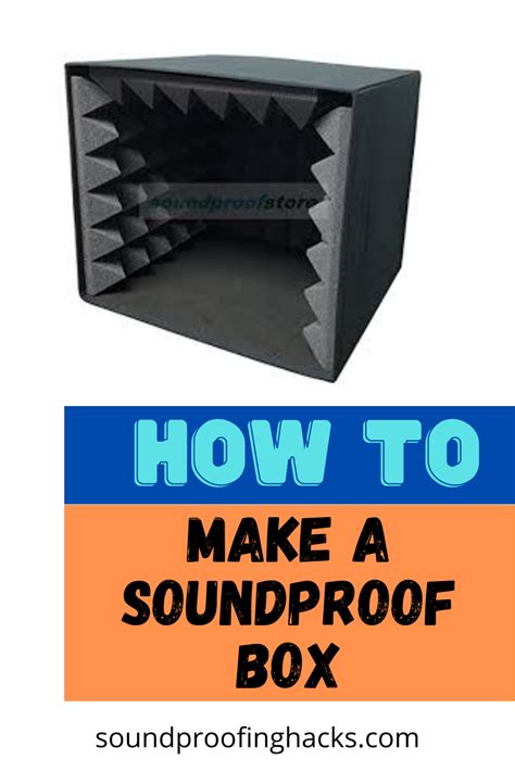 electrical box soundproofing|how to make soundproof box.